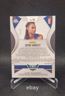 2020 Panini Prizm WNBA #90 Satou Sabally Premium Box Set Prizm RC /99 Wings