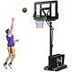 44 Portable Adjustable Basketball Goal Hoop Stand System Withsecure Bag Outdoor