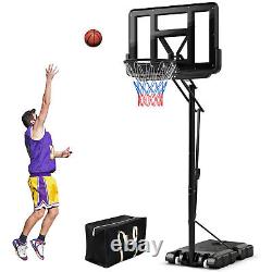 44 Portable Adjustable Basketball Goal Hoop Stand System WithSecure Bag Outdoor
