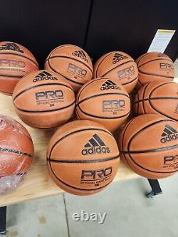 Adidas 29.5 Pro Indoor Basketball Size 7. Lot Of 12 Basketballs. New And Used