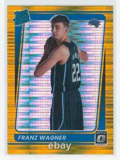 Franz Wagner Rc /10 2021-22 Donruss Optic Gold Pulsar Rated Rookie #185