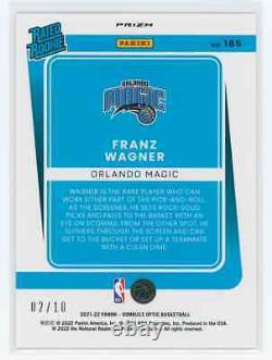 Franz Wagner Rc /10 2021-22 Donruss Optic Gold Pulsar Rated Rookie #185
