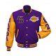Kobe Bryant Los Angeles Lakers Basketball Varsity Wool Jacket Letterman Bomber
