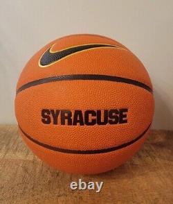 Official Nike Elite Championship Syracuse NCAA Game Ball Basketball Sz 6 28.5