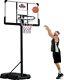 Portable Basketball Hoop 8-10 Ft Adjustable 44in Shatterproof Backboard