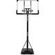 Portable Basketball Hoop Goal Basketball Hoop System Height Adjustable 7 Ft. 6 I