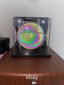 Revenge Iridescent Basketball With Display Case