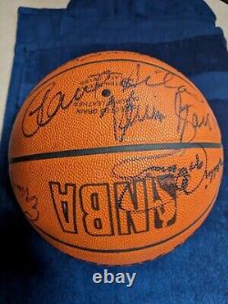 Vintage Spalding NBA Basketball With 11 Auto NBA Stars 1970-80's
